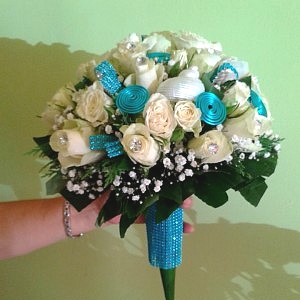 Bouquet mariée marin