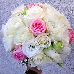 Bouquet rond de mariée