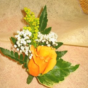 Boutonnière mariage
